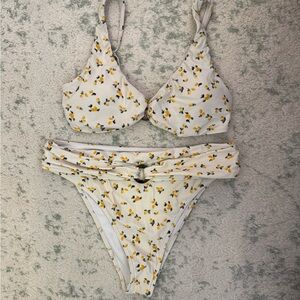 Floral Print Bikini Set